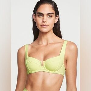 ❤️VICTORIA’S SECRET❤️Mix-and-Match Full-Coverage Lime Citron Bikini Top
